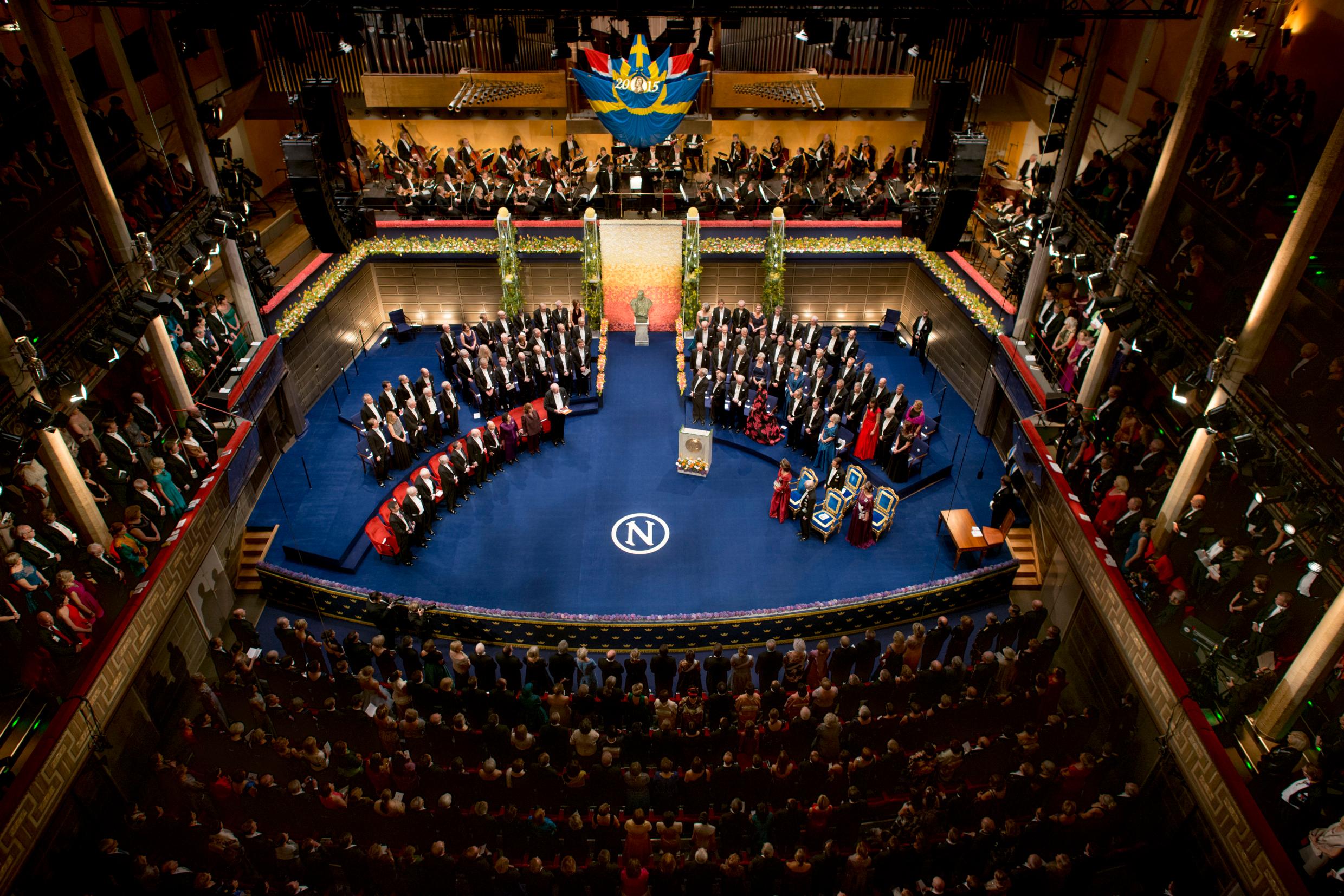 احتفالية نوبل لتكريم الفائزين والفائزات بالجائزة