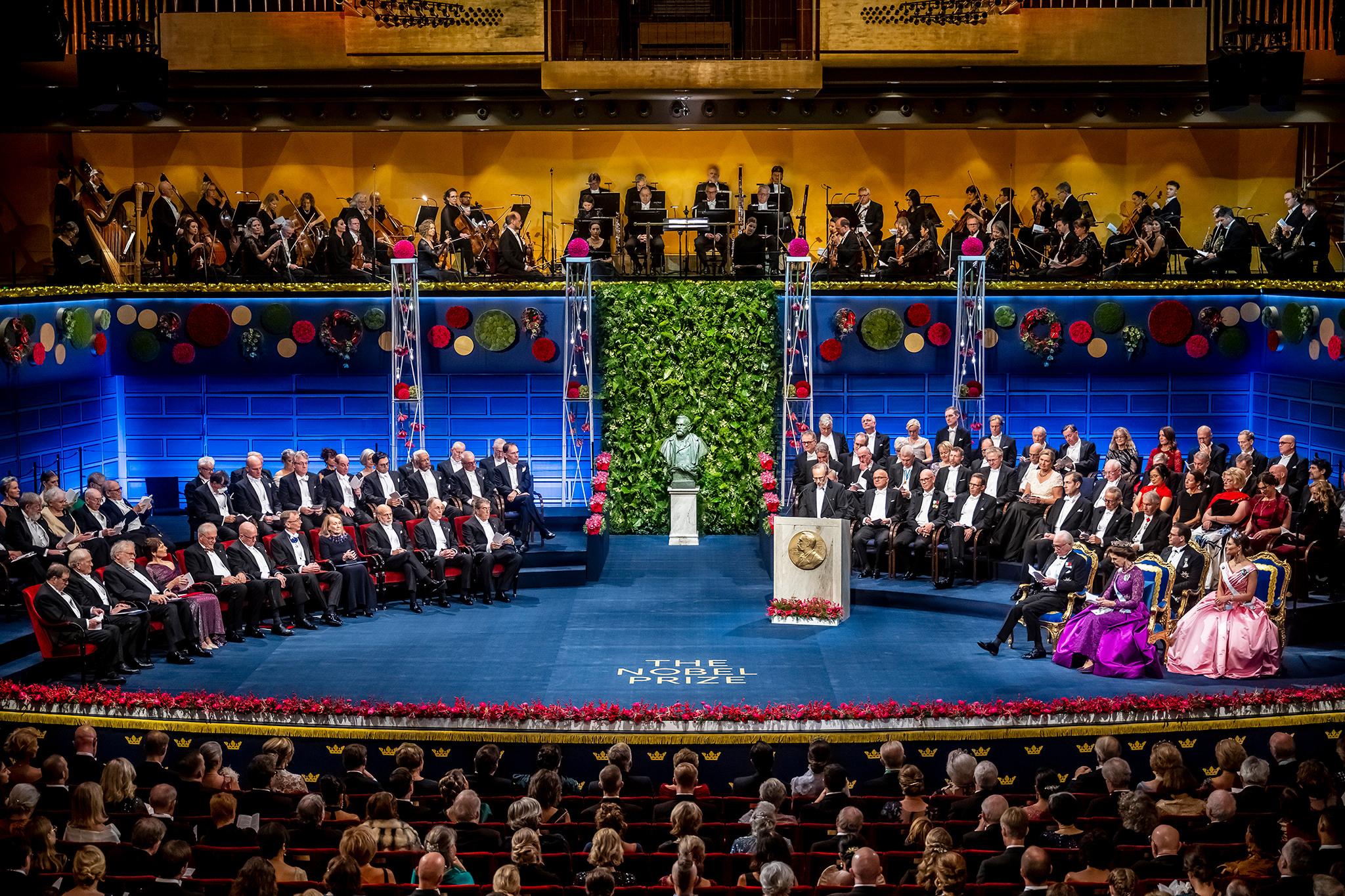 حفل تقديم جائزة نوبل عام 2022